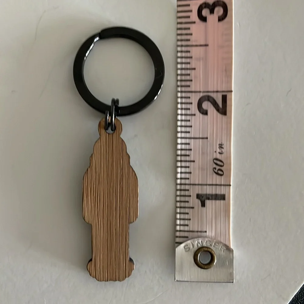 WoodRockz Bamboo Star Wars Chewbacca Keychain